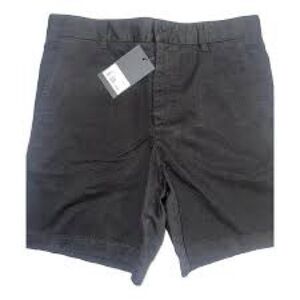 NWT The Kooples Black Flat Front Shorts